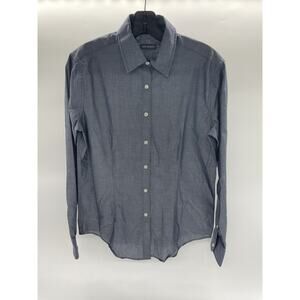 Van Heusen Gray Button-Up Dress Shirt – Women’s S (4–6) NWOT